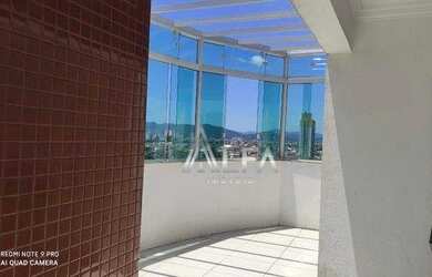 Imagem: O apartamento na cobertura possui 3 Dormitórios, 3 Banheiros