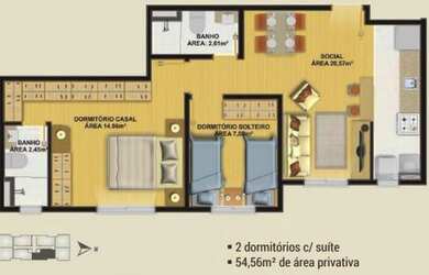 Imagem 2: Caxias do Sul - Apartamento Padrao - Parque Oasis