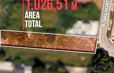 Imagem: O terreno possui 1.026m² de Área e está localizado em Laura