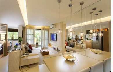 Imagem: O apartamento possui 2 Dormitórios, 2 Banheiros, 1 Vaga na