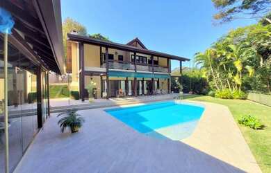 Imagem 1: Casa na Granja Viana. Piscina, Churrasqueira, Ar-condicionadoeÁrea de...