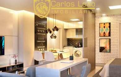 Imagem: O apartamento e possui 1 Dormitório, Suítes, 2 Banheiros