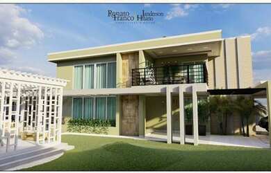 Imagem: A casa possui 2 Dormitórios, 3 Banheiros, 4 Vagas na garagem