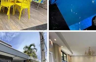 Imagem: A casa em condomínio possui 3 Dormitórios, 3 Banheiros, 1