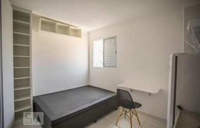 Imagem: O studio possui 1 Dormitório, 1 Banheiro, 17m² de Área e