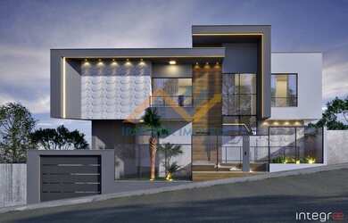 Imagem: A casa possui 3 Dormitórios, 2 Banheiros, 5 Vagas na garagem