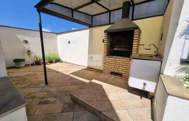 Imagem: O apartamento na cobertura possui 4 Dormitórios, 4 Banheiros