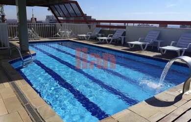 Imagem: O studio possui 1 Dormitório, 1 Banheiro, 1 Vaga na garagem