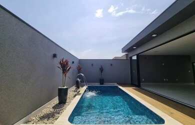 Imagem: A casa em condomínio possui 3 Dormitórios, 5 Banheiros, 4