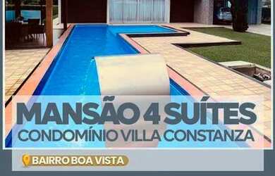 Imagem: A casa em condomínio possui 4 Dormitórios, 1 Banheiro, 3 Vagas