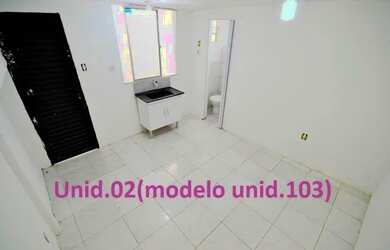 Imagem: A kitnet possui 1 Dormitório, 1 Banheiro, 15m² de Área e