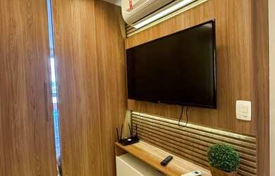 Imagem: O apartamento na cobertura possui 2 Dormitórios, 1 Banheiro