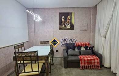 Imagem 2: GONZAGA, EM SANTOS - 1 SUÍTE - MOBILIADO PRÉDIO FRENTE A PRAIA