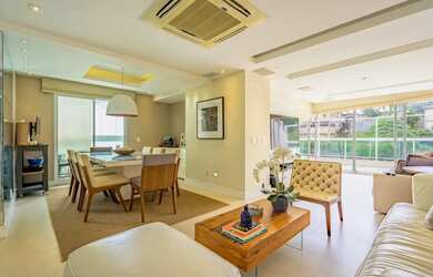 Imagem: O apartamento na cobertura possui 3 Dormitórios, 2 Banheiros