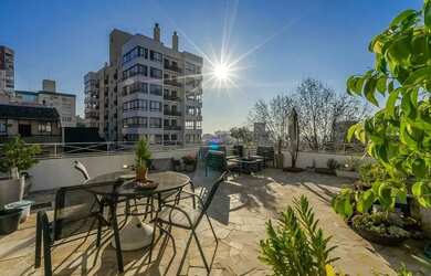 Imagem: O apartamento na cobertura e possui 4 Dormitórios, Suítes