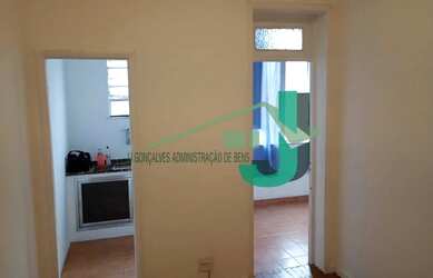 Imagem: O apartamento possui 1 Dormitório, 1 Banheiro, 43m² de Área