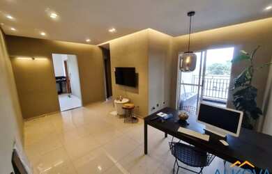 Imagem: O apartamento possui 2 Dormitórios, 2 Banheiros, 2 Vagas na