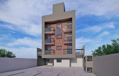 Imagem: O apartamento possui 2 Dormitórios, 1 Banheiro, 1 Vaga na garagem