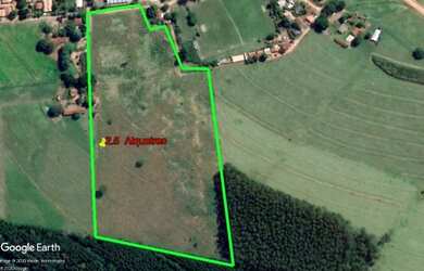 Imagem: O terreno possui 60.500m² de Área e está localizado em Jardim