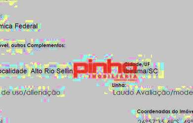 Imagem 2: Terreno à venda, 1843000 m² por R$ 915.750 - Rio Sellin - Ibirama/SC