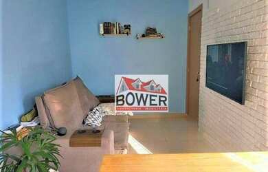 Imagem: O apartamento possui 2 Dormitórios, 1 Banheiro, 1 Vaga na garagem