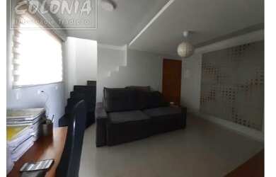 Imagem: O apartamento na cobertura possui 2 Dormitórios, 2 Banheiros