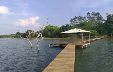 Imagem: A fazenda possui 30.000m² de Área e está localizado em Luzimangues