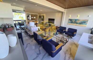 Imagem 5: Localizado na Av Lucio Costa, excelente apartamento em lâmina , com uma...