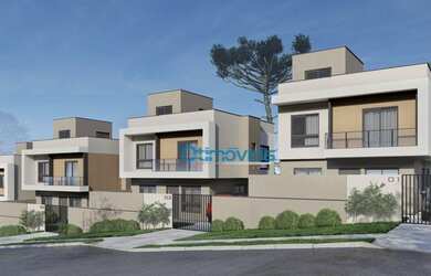 Imagem 5: Sobrado em condomínio com 3 dormitórios à venda, 109 m² por R$ 499.900 - Xaxim - Curitiba