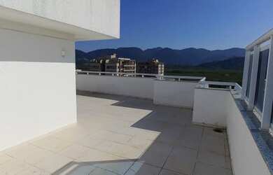 Imagem: O apartamento na cobertura possui 3 Dormitórios, 3 Banheiros