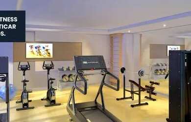 Imagem: O apartamento possui 2 Dormitórios, 2 Banheiros, 1 Vaga na