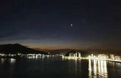 Imagem 9: Alugo sala living de frente ao mar, mobiliado. Vista cinematográfica