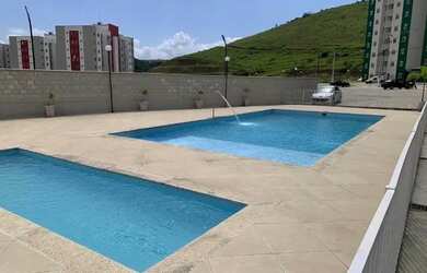 Imagem: O apartamento possui 1 Dormitório, 1 Banheiro, 1 Vaga na garagem