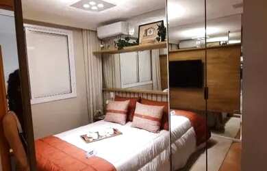 Imagem: O apartamento possui 2 Dormitórios, 2 Banheiros, 1 Vaga na