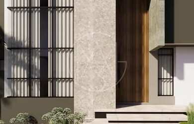 Imagem: A casa em condomínio possui 4 Dormitórios, 5 Banheiros, 4