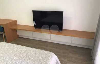 Imagem: O studio possui 1 Dormitório, 1 Banheiro, 32m² de Área, Imóvel