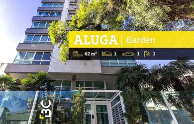 Imagem: O apartamento possui 1 Dormitório, 1 Banheiro, 1 Vaga na garagem