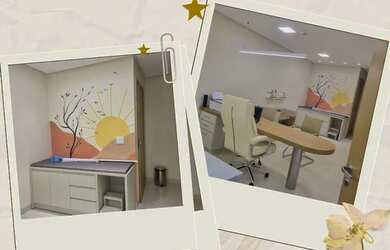 Imagem: Consultório mobiliado- Qs Life Clinical- Meio período