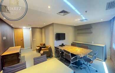 Imagem 13: Sala comercial mobiliada e decorada no Hangar Business Park OPORTUNIDADE!