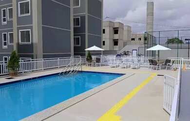 Imagem: O apartamento possui 2 Dormitórios, 1 Banheiro, 1 Vaga na garagem