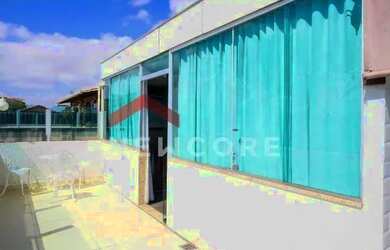 Imagem: O apartamento na cobertura possui 3 Dormitórios, 2 Banheiros