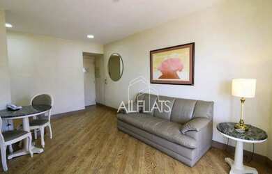 Imagem 4: Flat com 1 dormitório para alugar, 48 m² por R$ 4.600,00/mês - Bela...