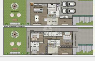 Imagem 3: Casa Condomínio em Ponta Grossa