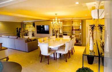 Imagem: O apartamento possui 4 Dormitórios, 4 Banheiros, 2 Vagas na