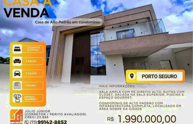 Imagem: A casa em condomínio possui 3 Dormitórios, 4 Banheiros, 2