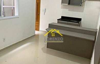 Imagem: O apartamento possui 2 Dormitórios, 1 Banheiro, 1 Vaga na garagem