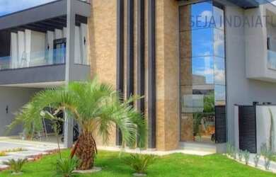 Imagem: A casa em condomínio possui 4 Dormitórios, 4 Banheiros, 2