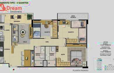 Imagem 6: Apartamento com 3 quartos por R$ 511.110 - Freguesia Jacarepaguá