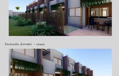 Imagem: A casa em condomínio possui 3 Dormitórios, 4 Banheiros, 1