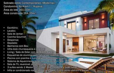 Imagem 7: CASA ITUPEVA IBI ARAM I. Piscina, Churrasqueira, Ar-condicionadoeGuarda...